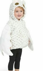 New Baby Girl Owl Plush Bubble Costume 18 Months